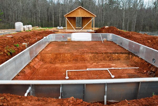 Pool Site Grading in Lodi