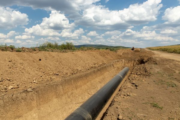 Gas Line Trenching in Lodi