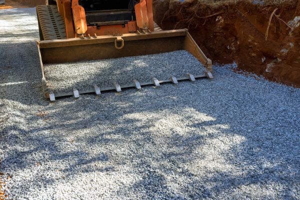 Gravel Driveway Rut Repair in Lodi