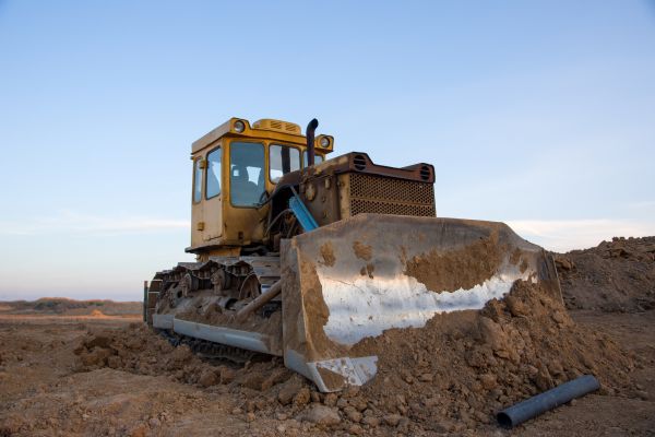 Bulldozer Land Grading in Lodi