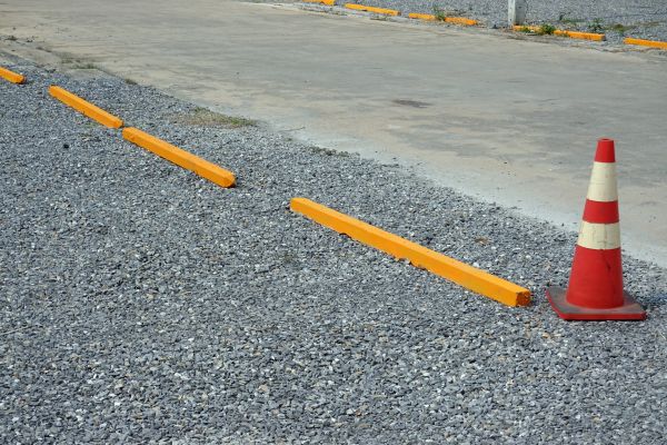 Parking Lot Gravel Repair in Lodi