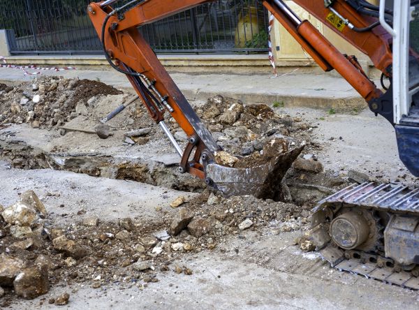 Gas Line Excavation in Lodi