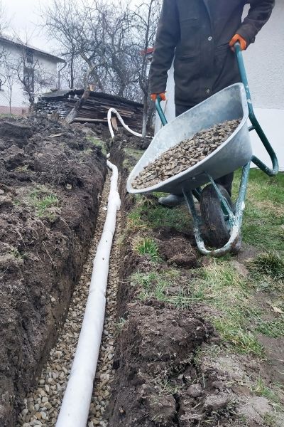 Drain Trenching in Lodi