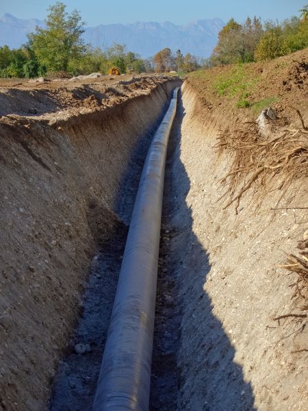 Gas Pipe Trenching in Lodi