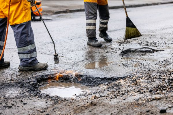 Gravel Pothole Repair in Lodi