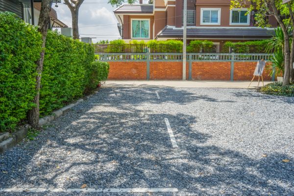 Gravel Parking Lot Repair in Lodi
