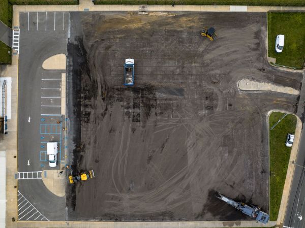 Parking Lot Excavation in Lodi