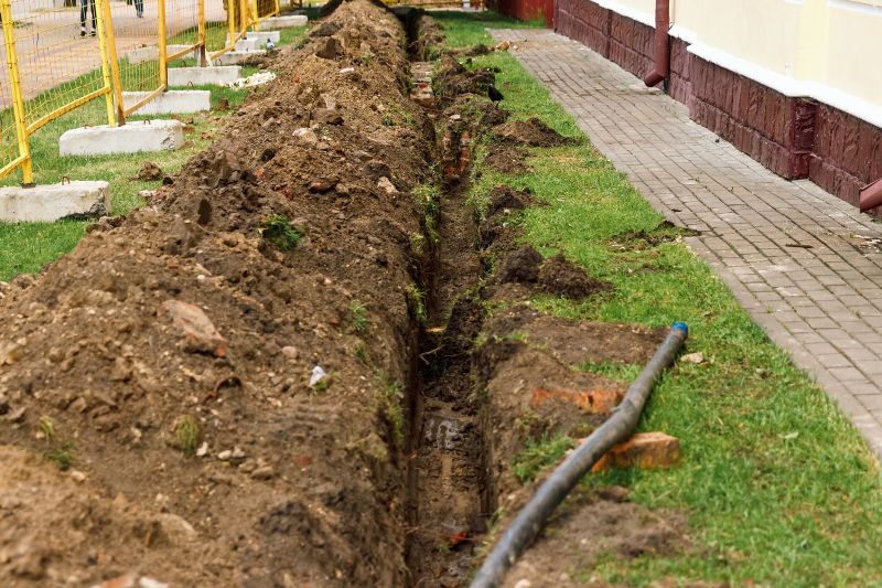 Drainpipe Trenching