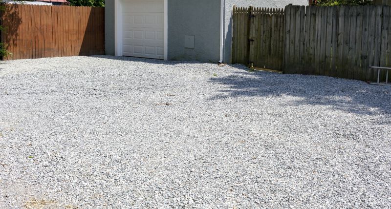 Driveway Rock Installation